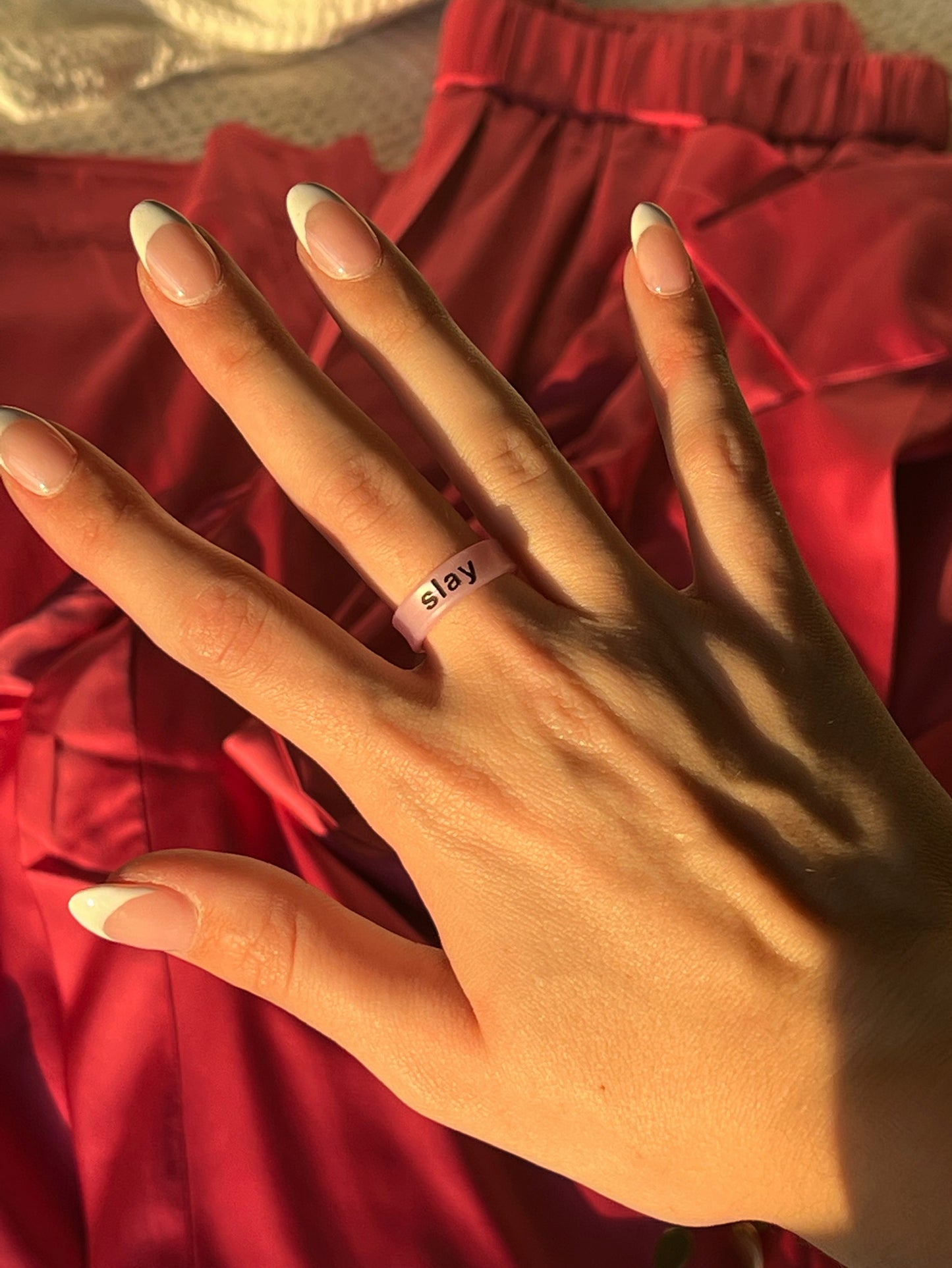 Flip Reversible hot mess / slay ring Ring