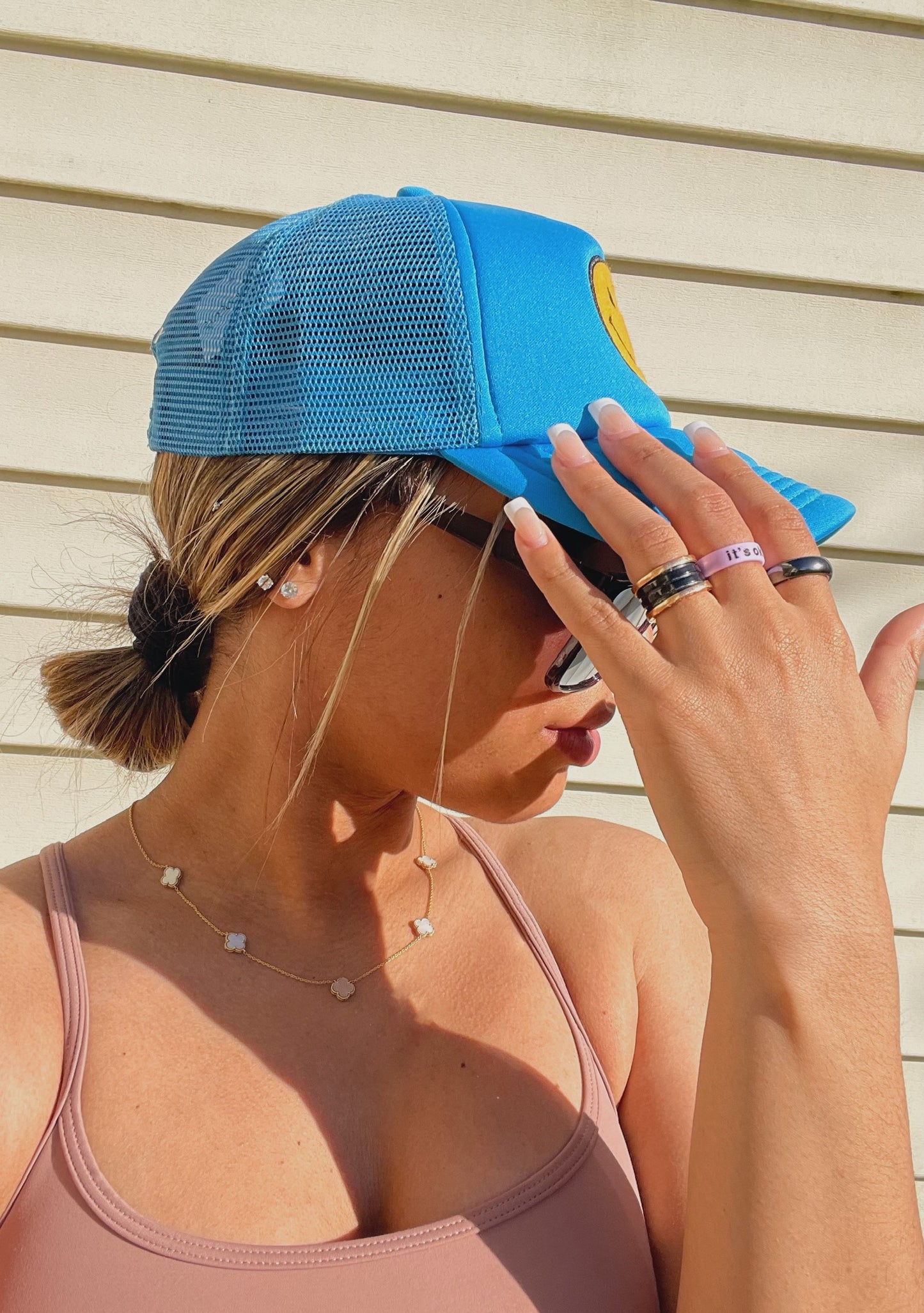 Flip Reversible it's ok / to not be ok ring
