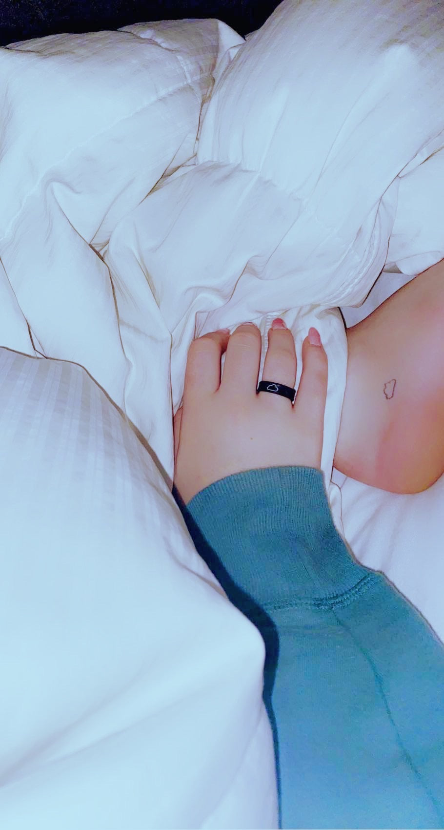 Flip Reversible lightning bolt / cloud ring