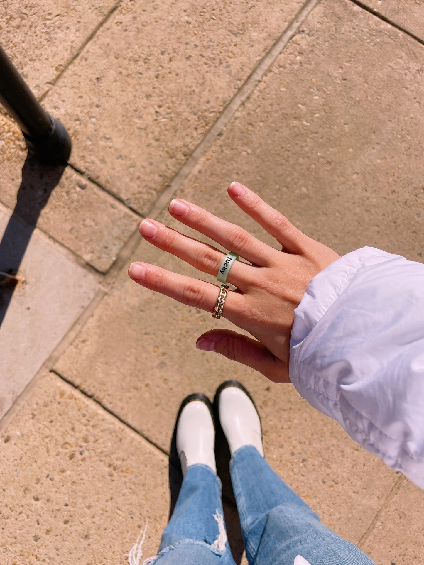 Flip Angel Numbers 777 / lucky Ring
