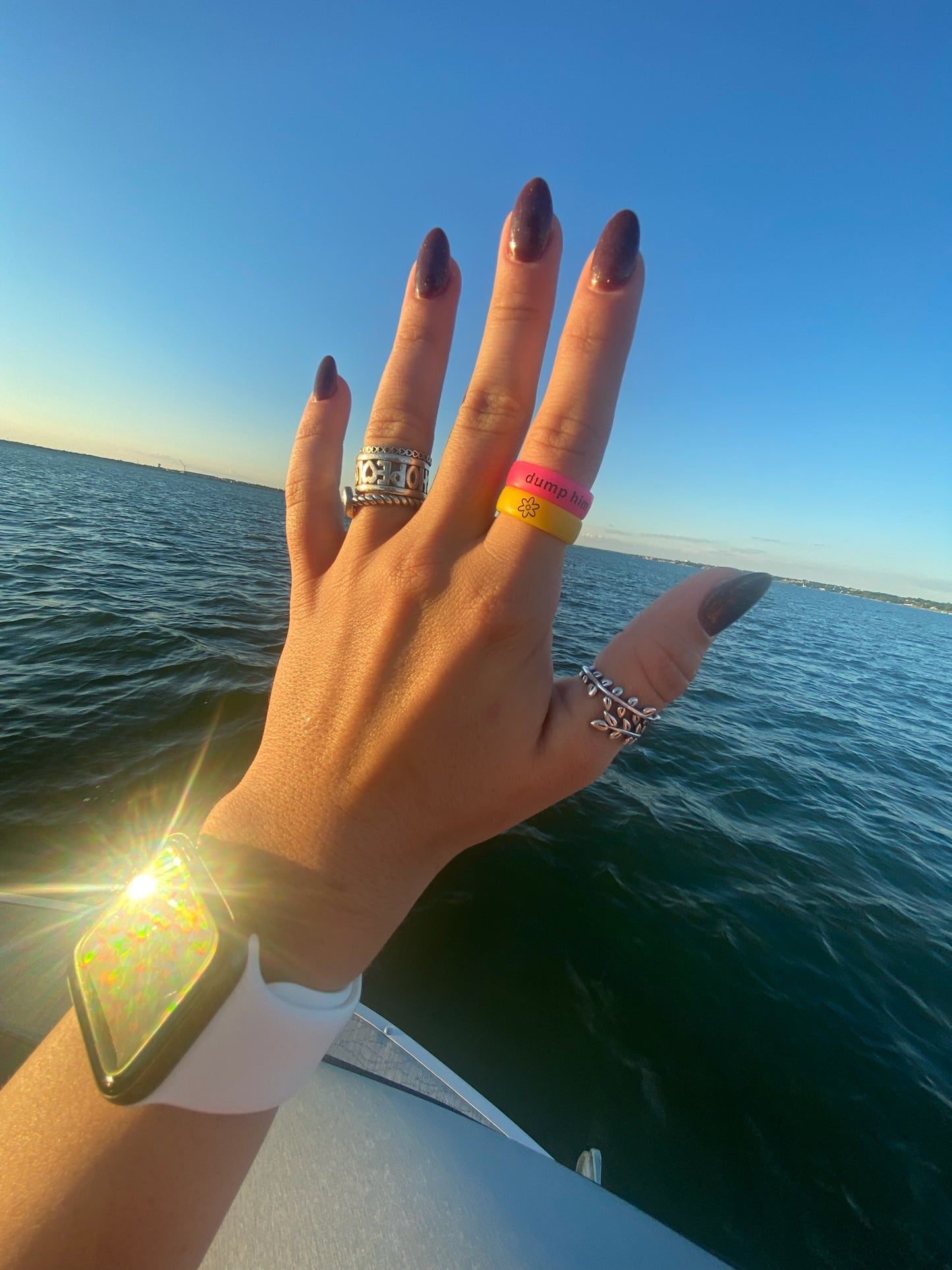 Flip Reversible dump him / f*ck him ring Ring