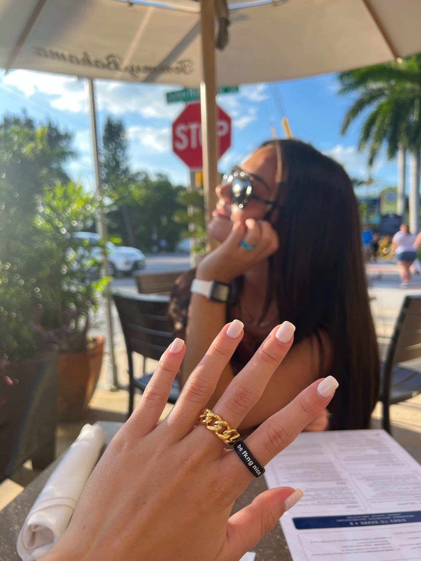 Flip Reversible be fkng nice / always Ring
