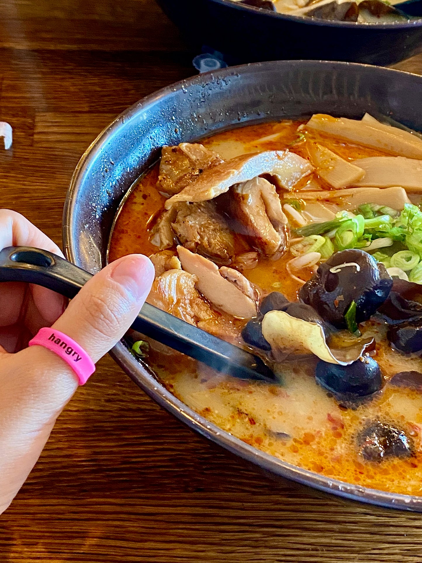 Flip Reversible hangxiety / hangry ring