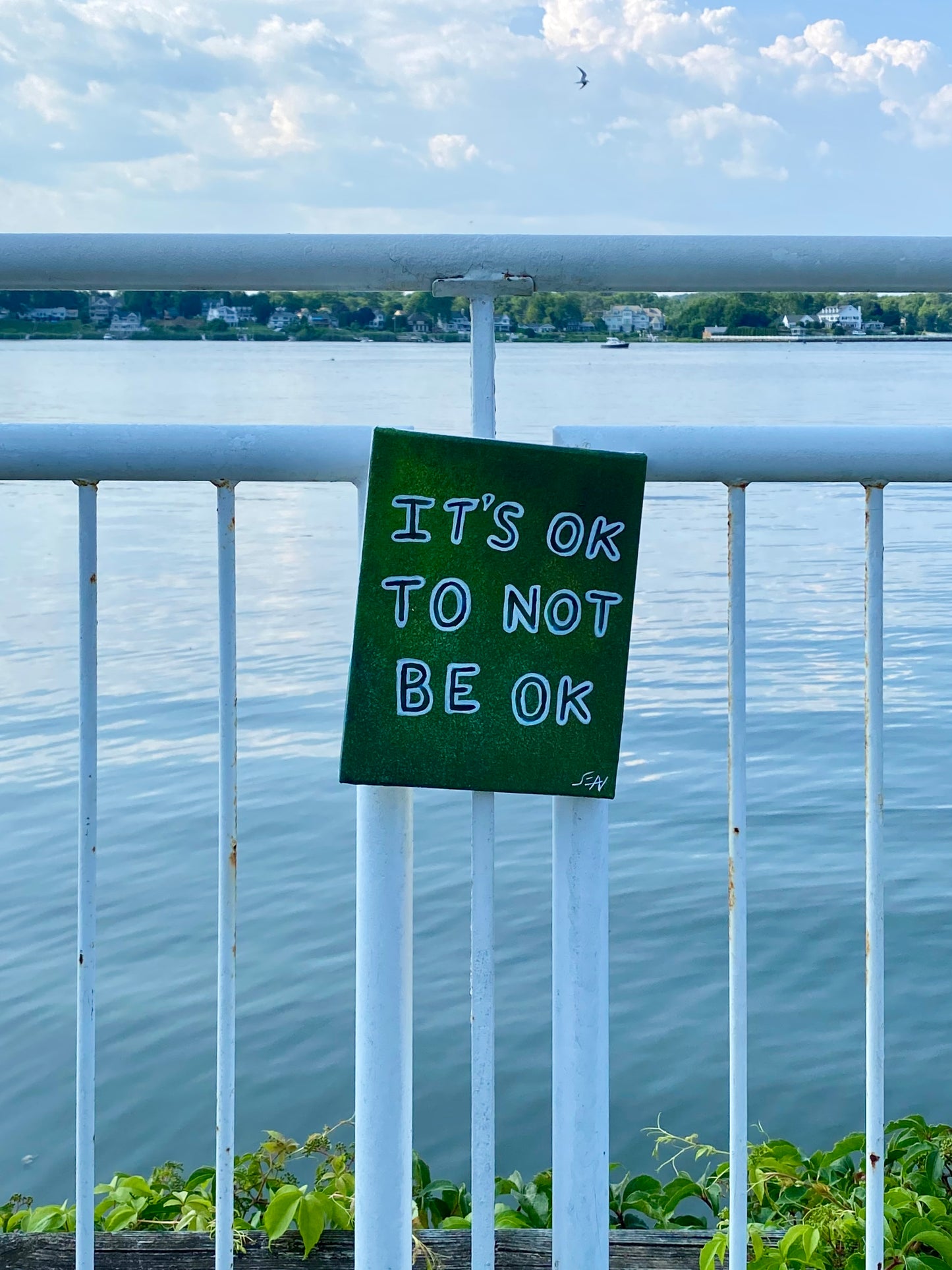 Flip Reversible it's ok / to not be ok ring