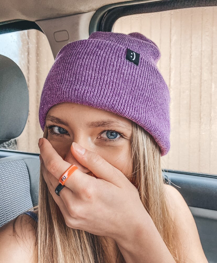 Flip Reversible XO / FU Ring