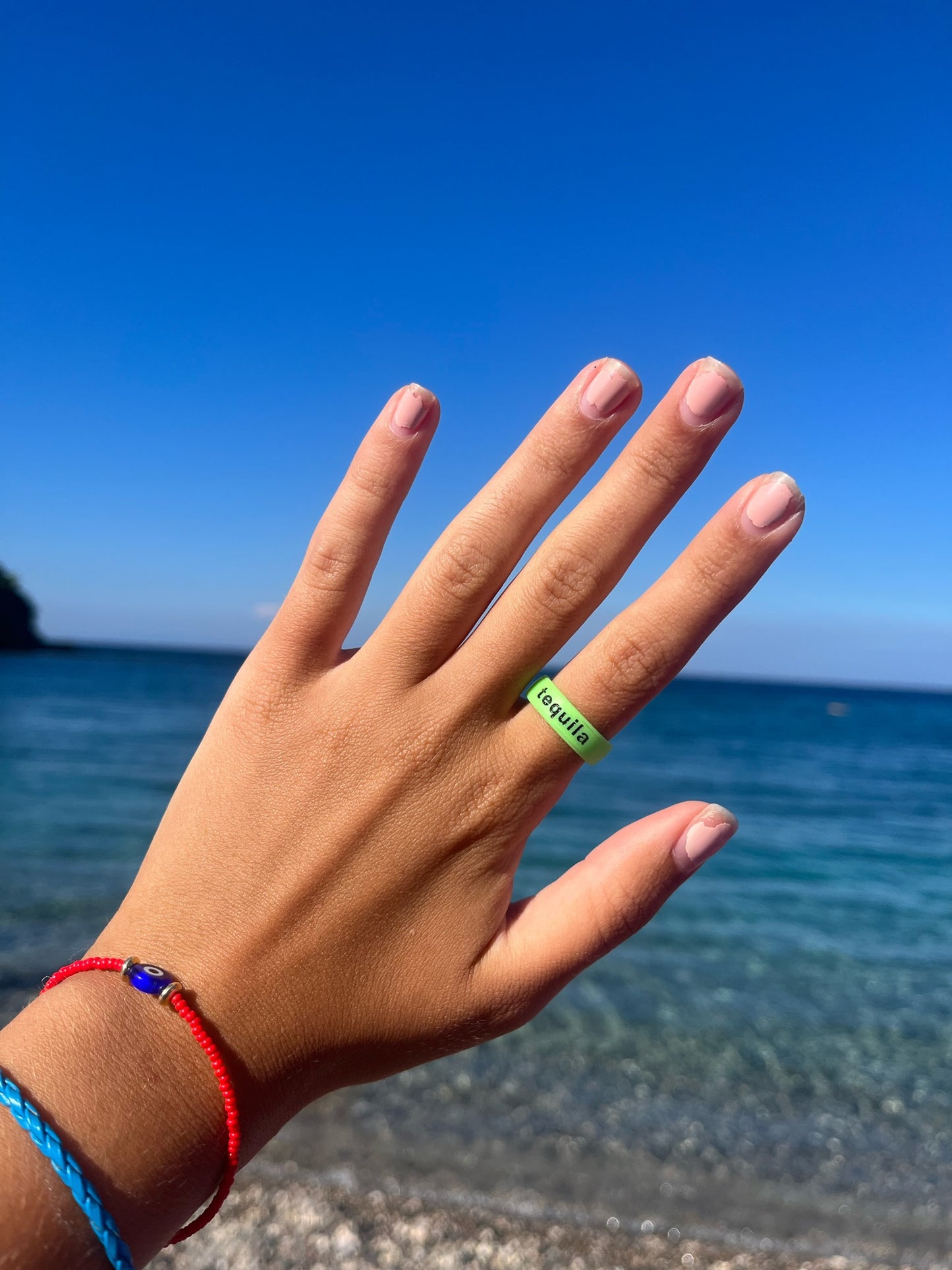 Flip Reversible tequila / tacos ring