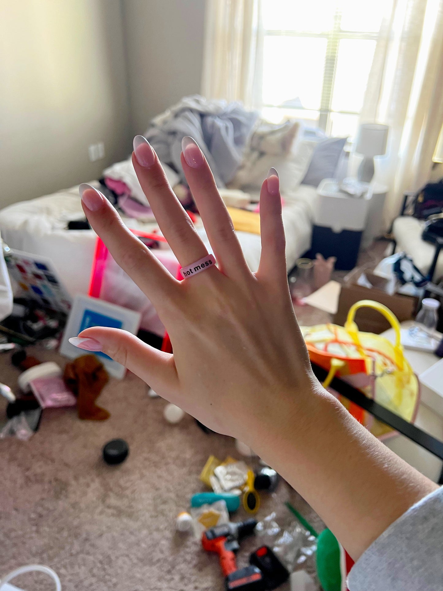 Flip Reversible hot mess / slay ring Ring