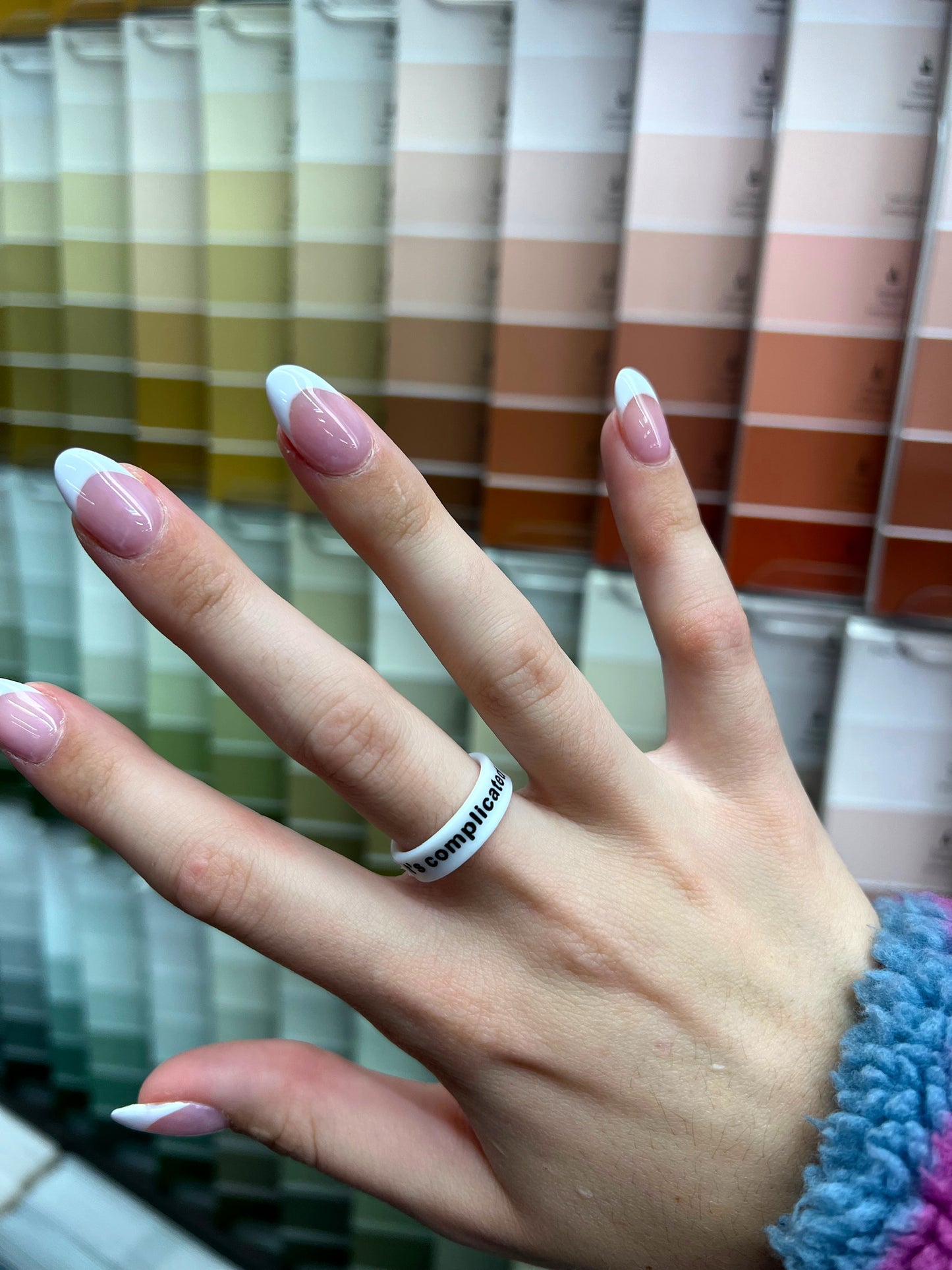 Flip Reversible single / it's complicated Ring