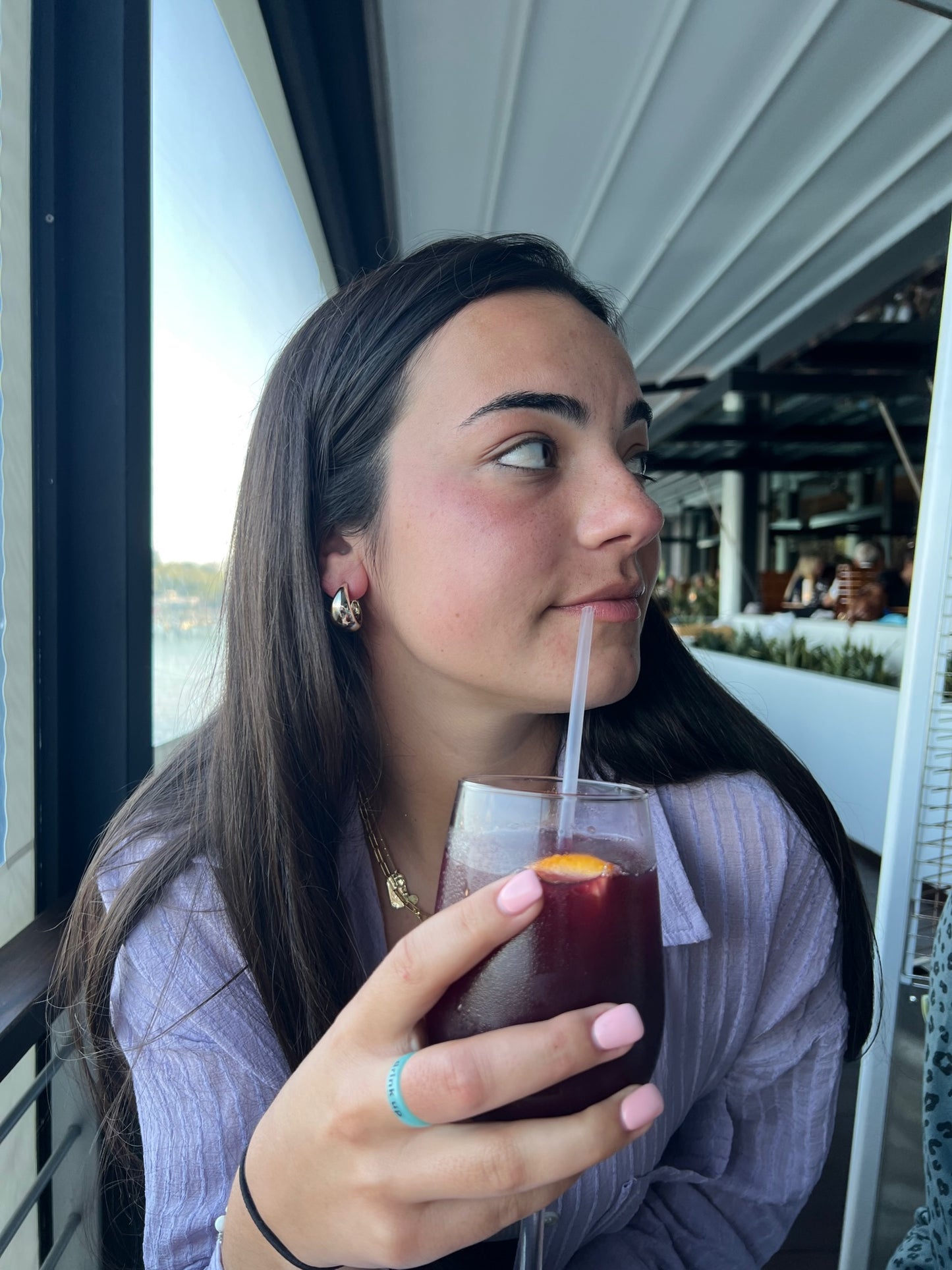 Flip Reversible drink up / hungover turquoise Rings