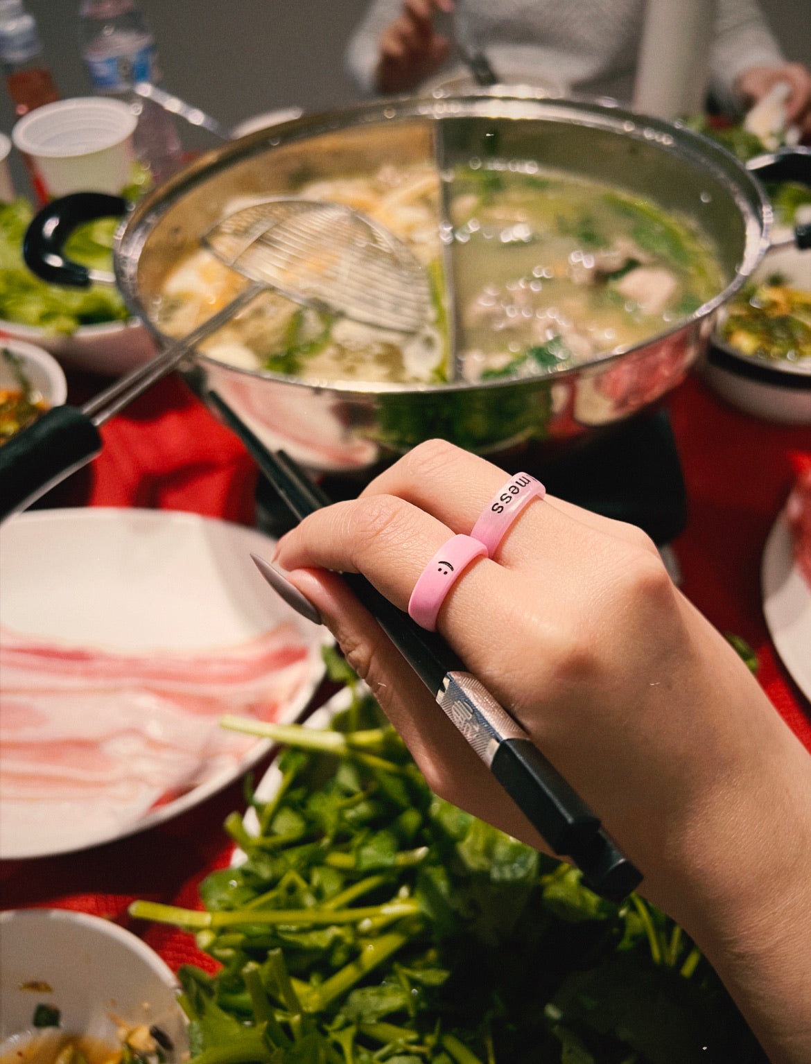 Flip Reversible hot mess / slay ring Ring