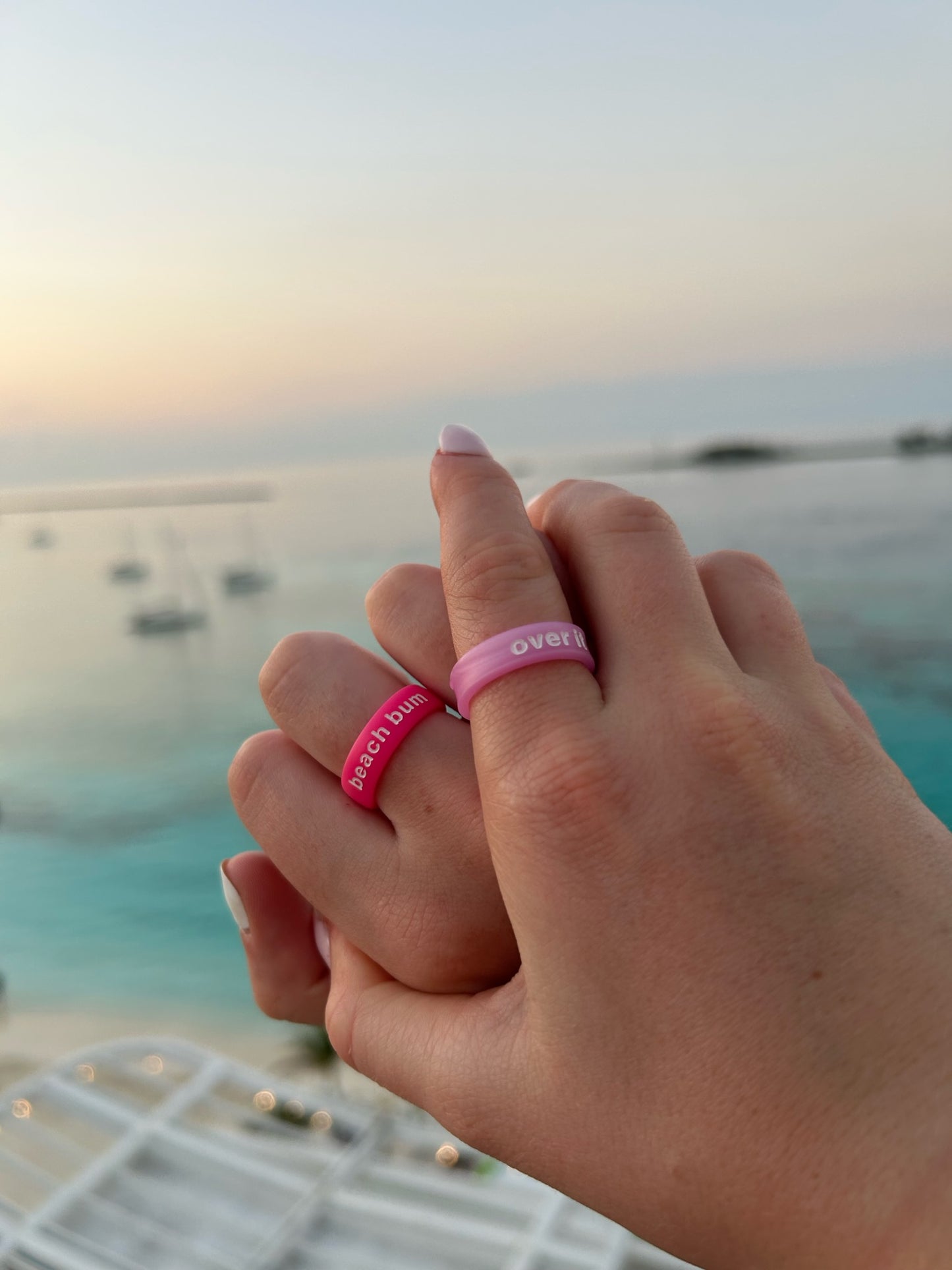 Flip Reversible Beach Bum / City Girl Ring