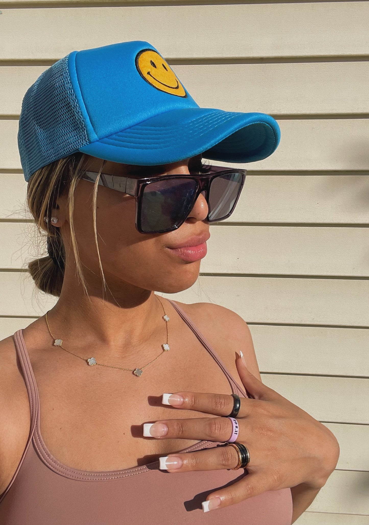 Flip Reversible it's ok / to not be ok ring