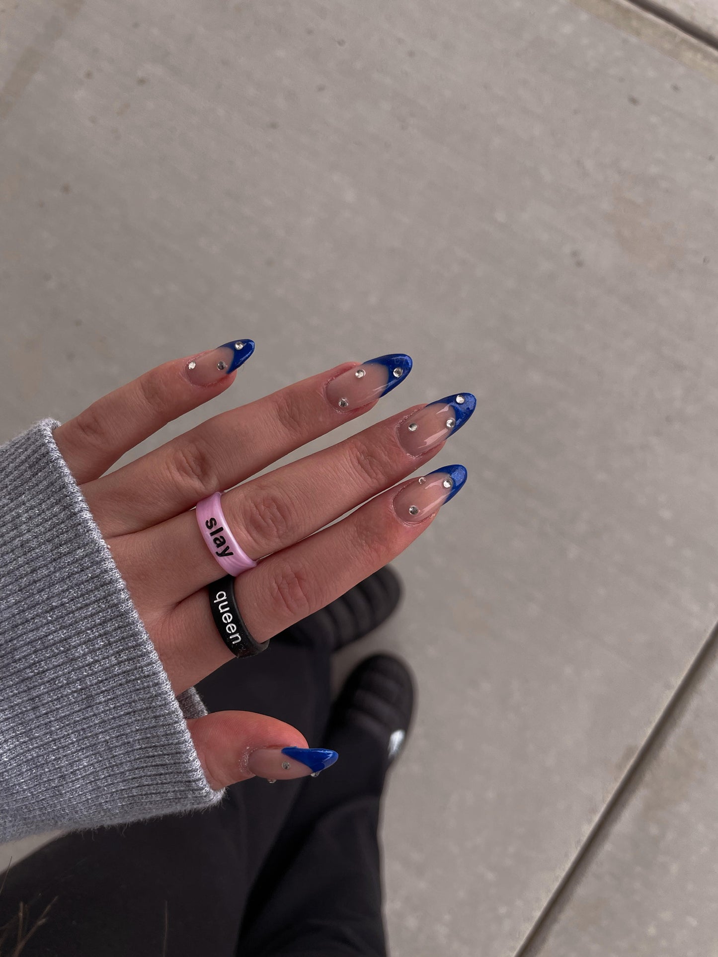 Flip Reversible hot mess / slay ring Ring