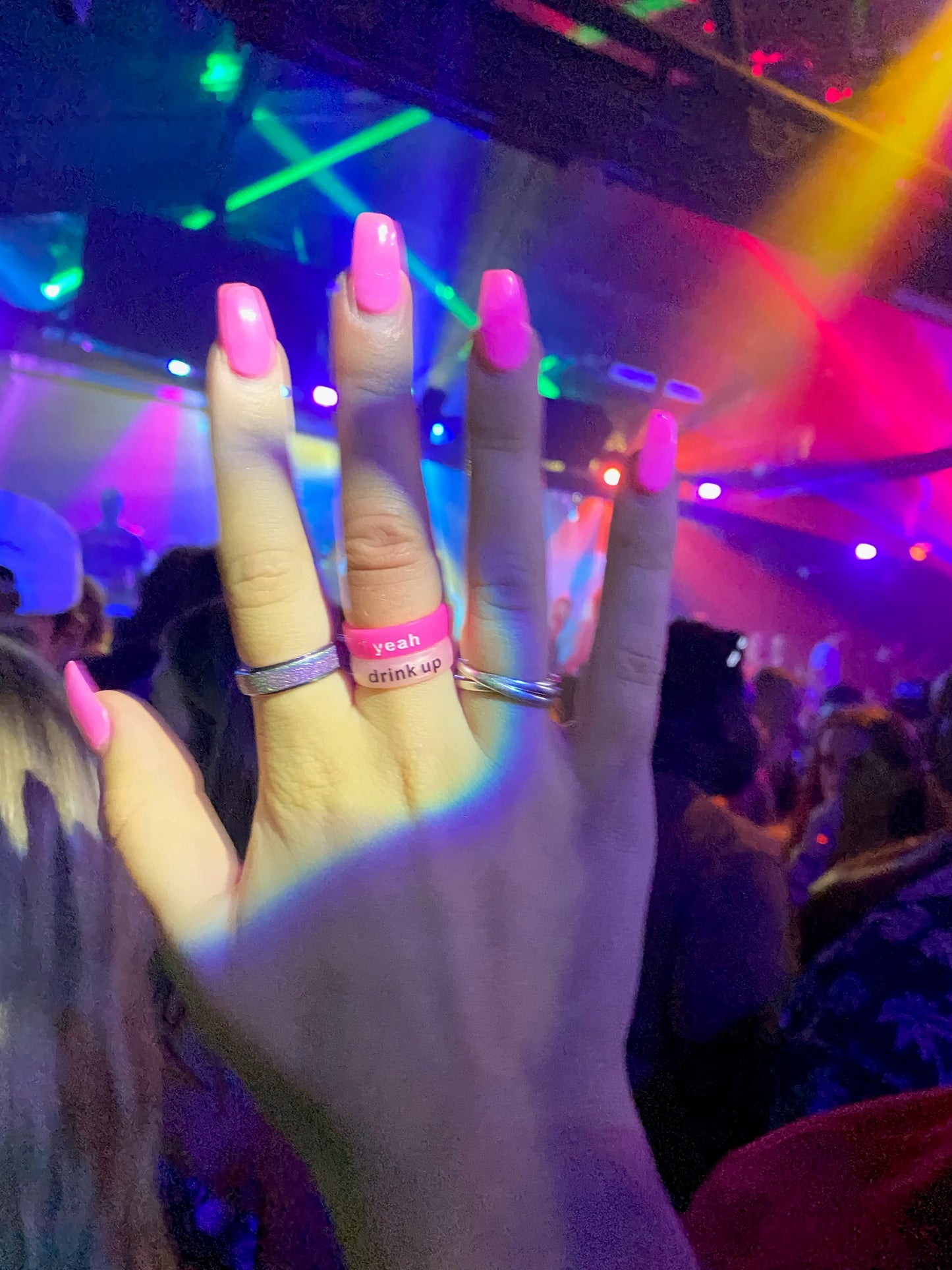 Flip Reversible drink up / hungover Ring