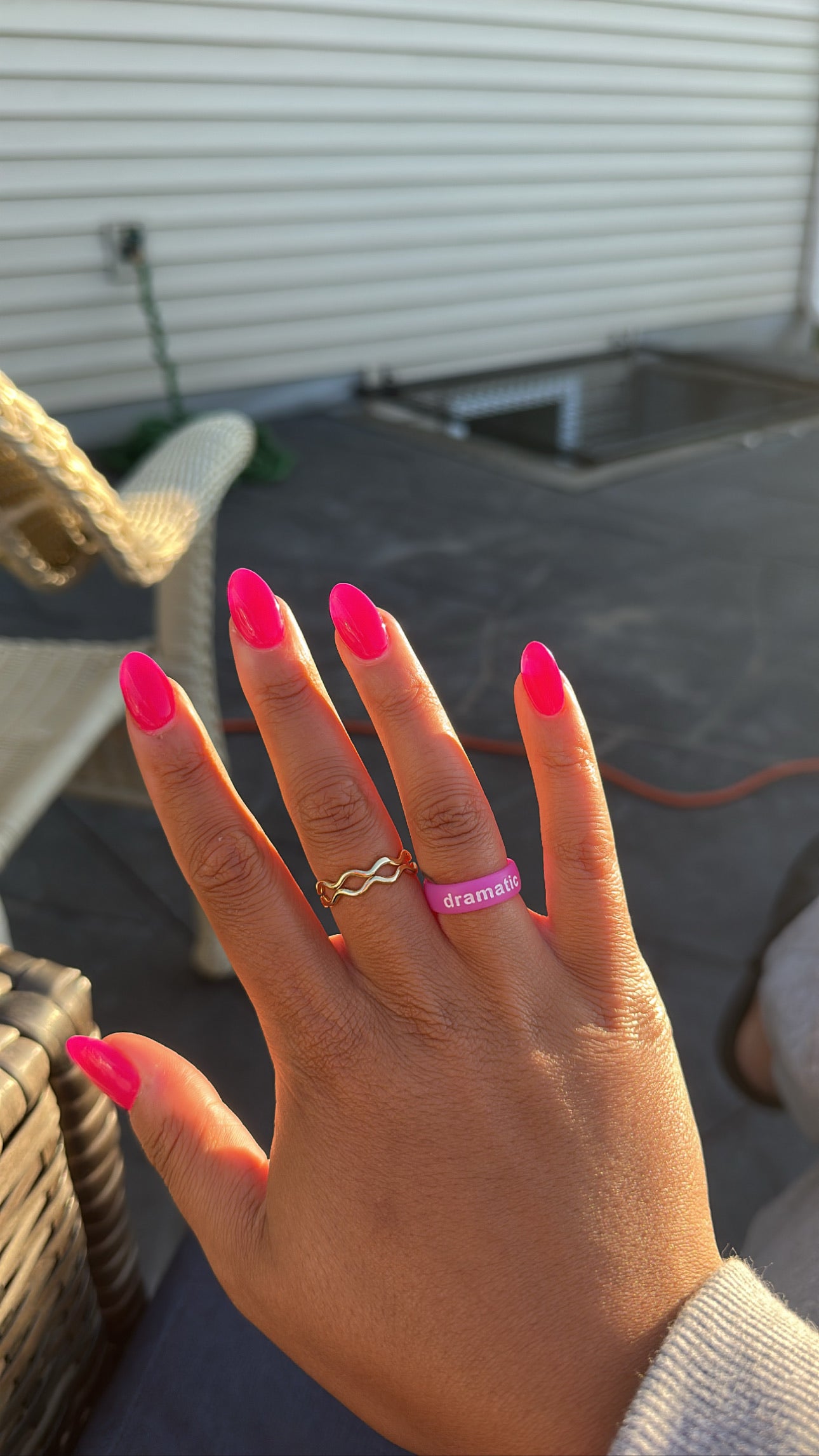 Flip Reversible dramatic / princess ring