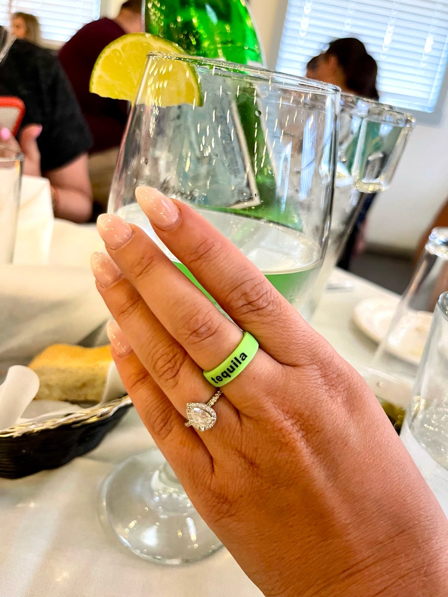 Flip Reversible tequila / tacos ring