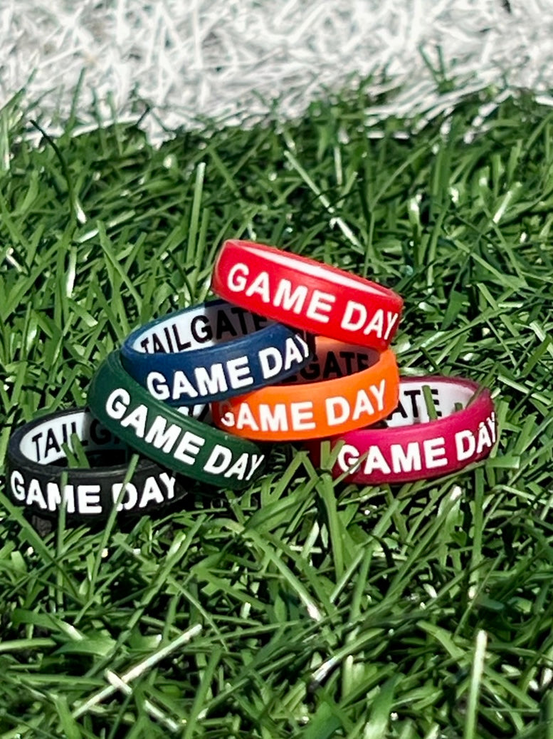 Flip Reversible Game Day / Tailgate Ring Black