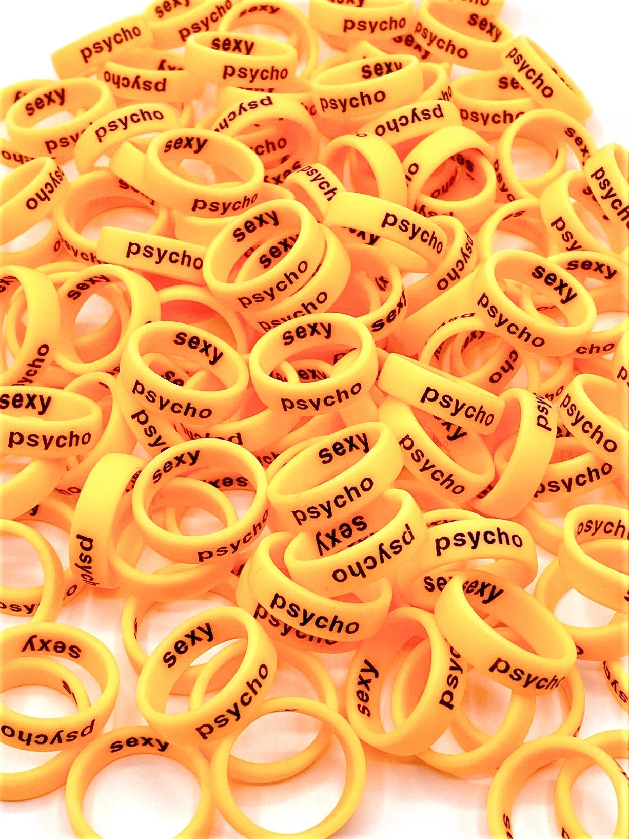 Flip Reversible psycho / sexy Ring