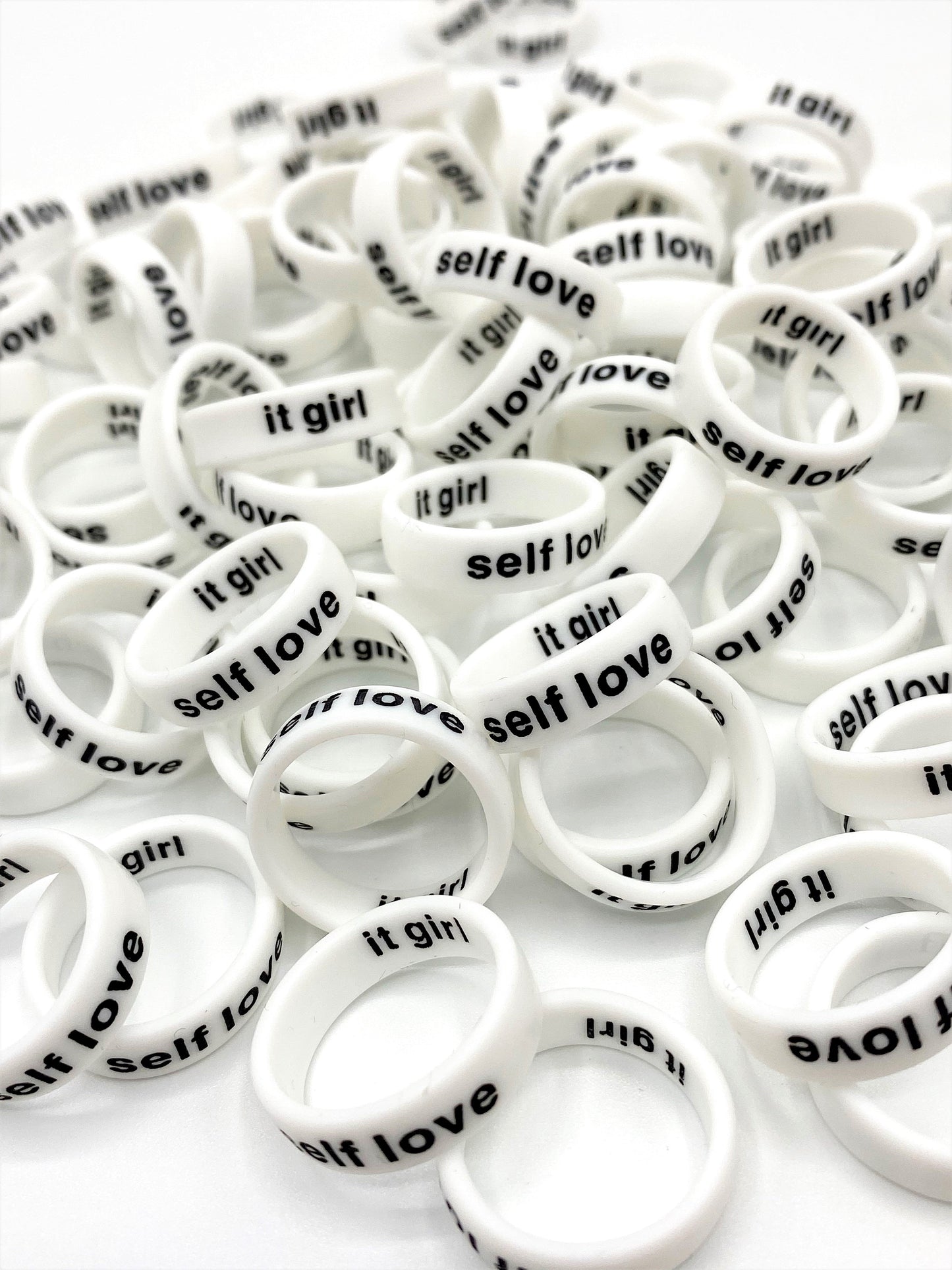 Flip Reversible self love / it girl Ring