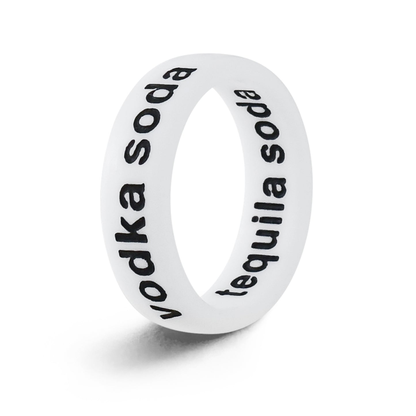 Flip Reversible vodka soda / tequila soda ring