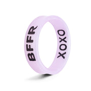 Flip Reversible XOXO / BFFR ring