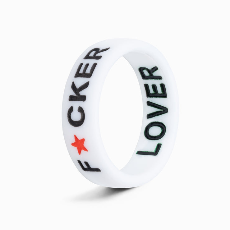 Flip Reversible f*cker / lover Ring