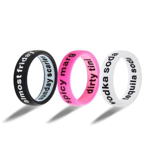 Flip Happy Hour 3 Pack Rings
