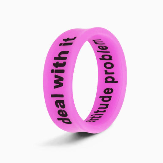 Flip Reversible attitude problem / deal with it Ring