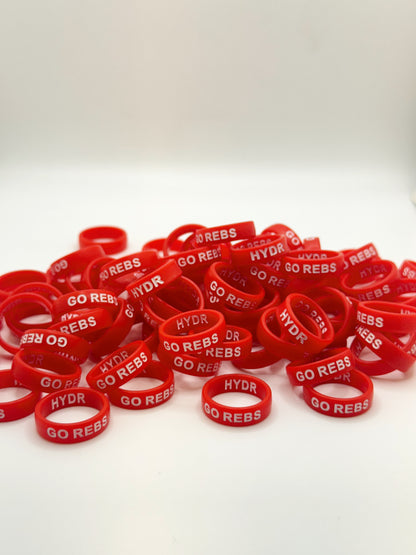 Flip Reversible GO REBS / HYDR Red & White Ring