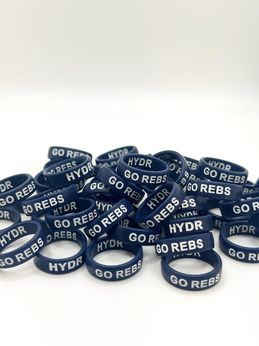 Flip Reversible GO REBS / HYDR Navy Blue Ring