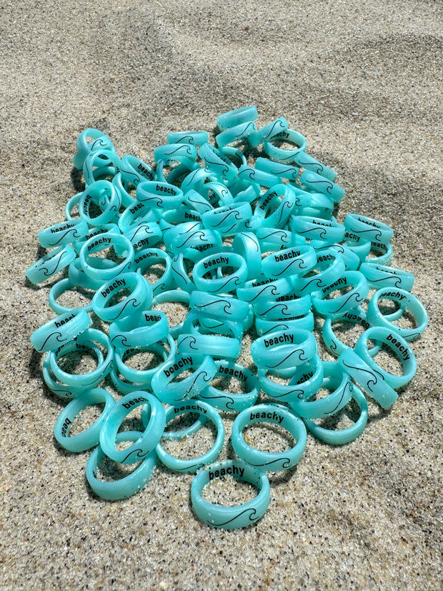 Flip Reversible wave / beachy ring