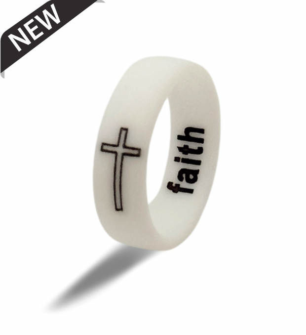 Flip cross / faith Ring