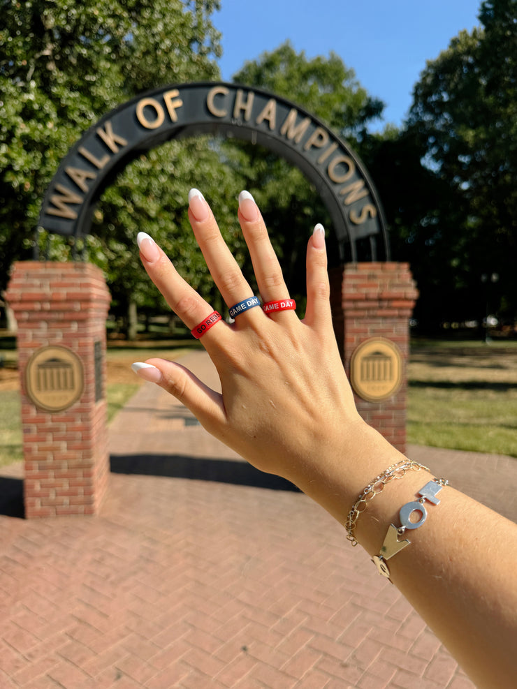 Flip Reversible Game Day / Tailgate Ring Navy