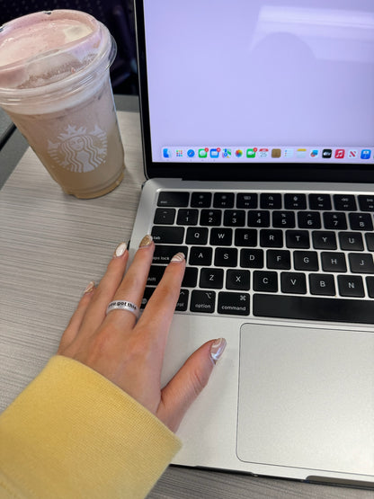 Flip Reversible You Got This ring