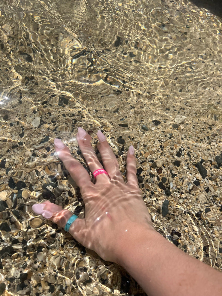 Flip Reversible wave / beachy ring