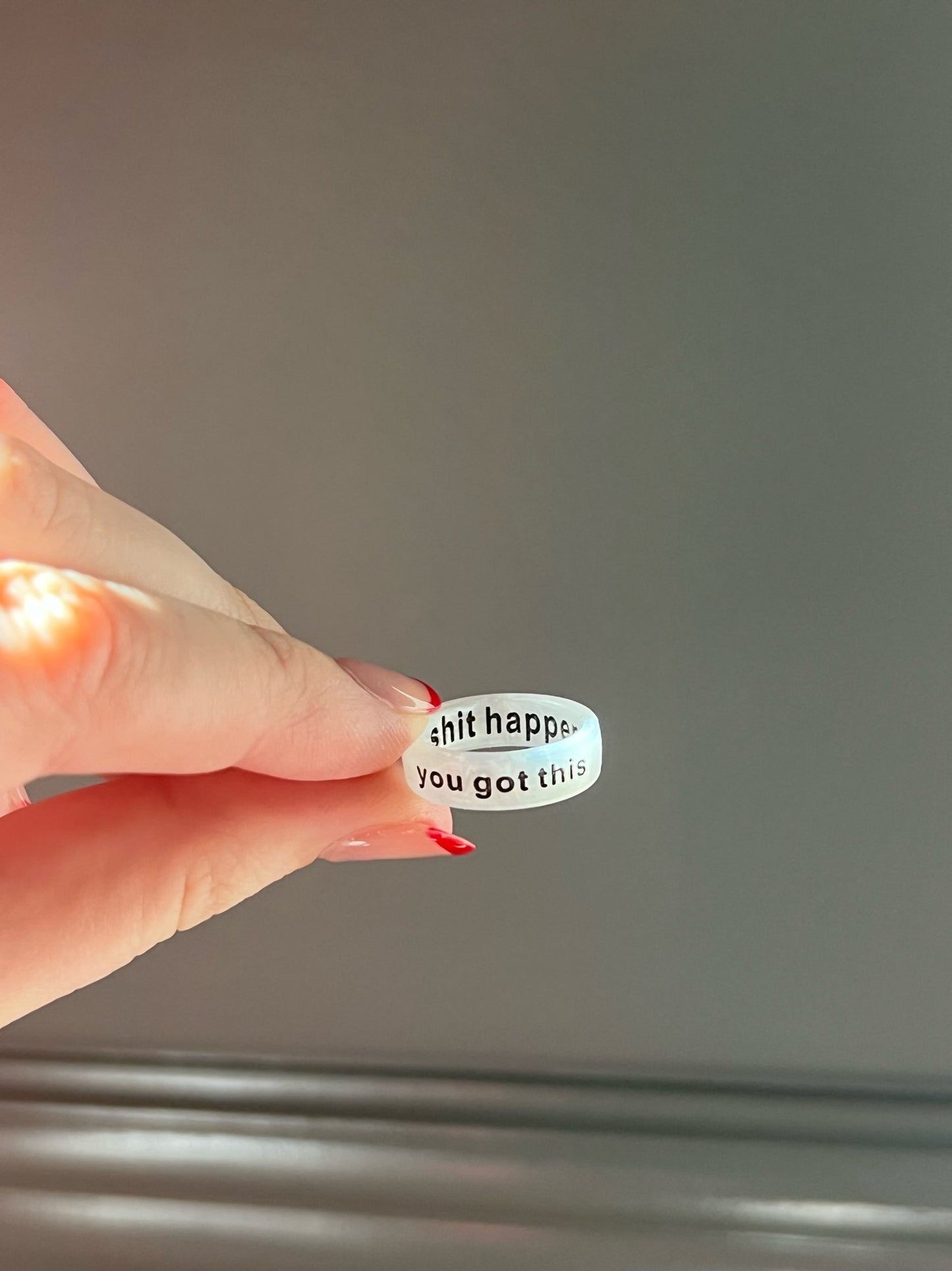 Flip Reversible You Got This ring