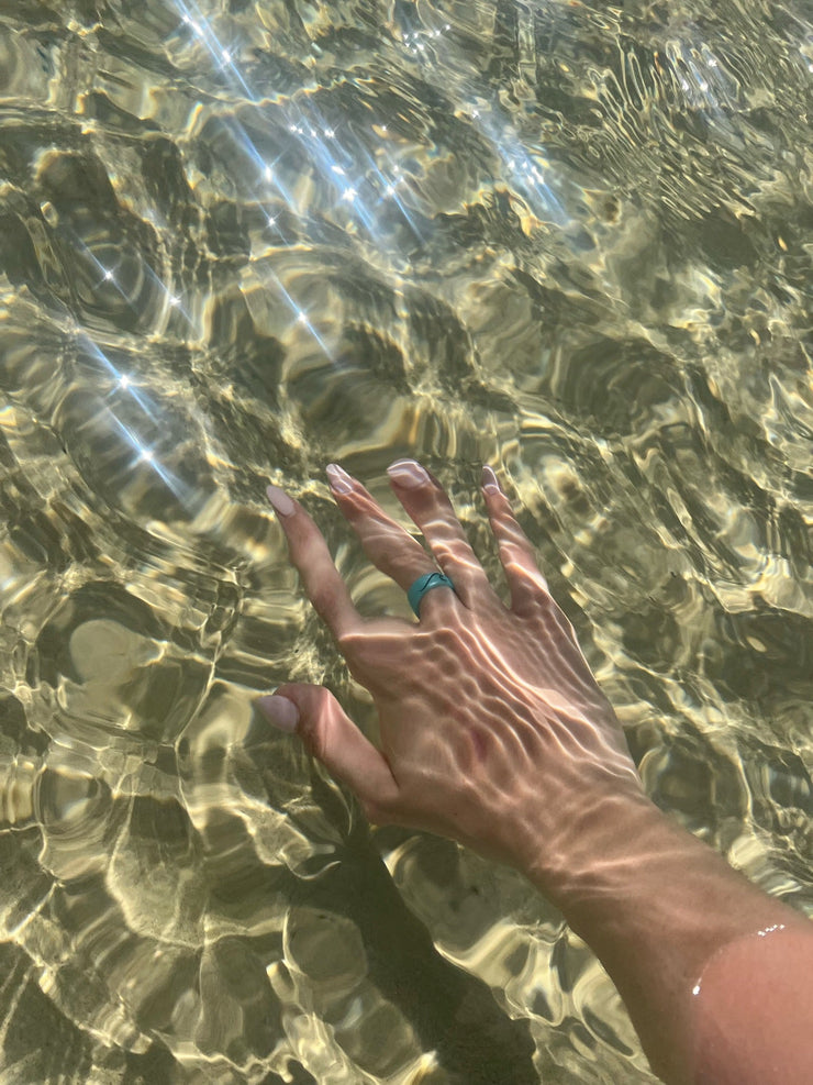 Flip Reversible wave / beachy ring