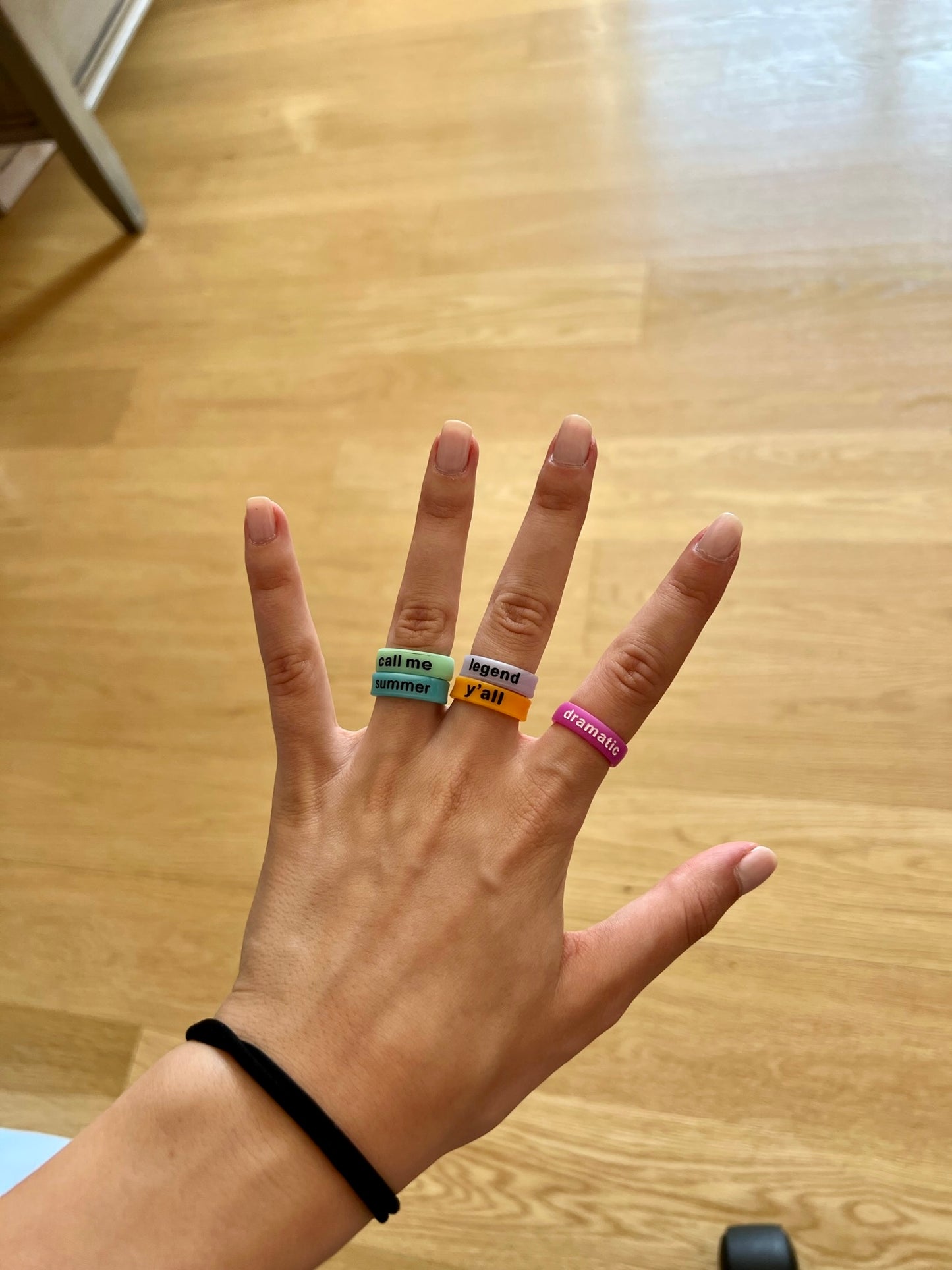 Flip Reversible dramatic / princess ring