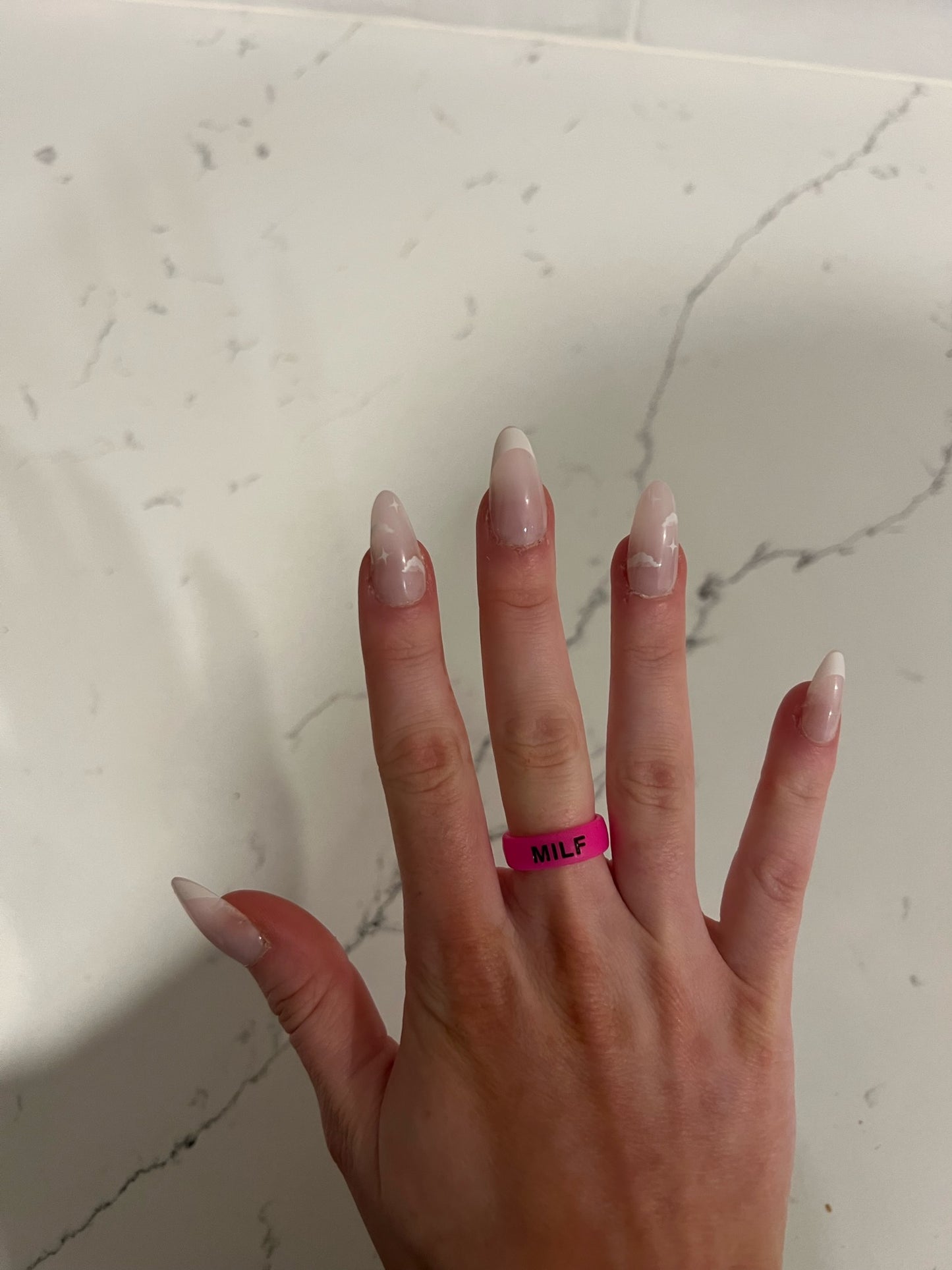 Flip Reversible MILF / DILF ring