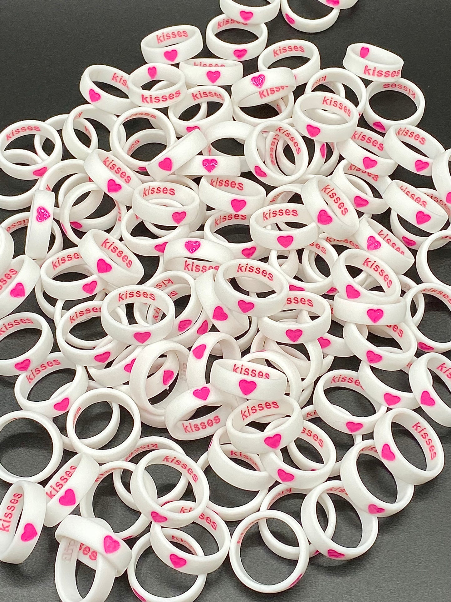 Flip Reversible Heart / Kisses Ring