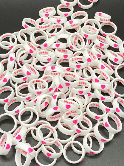 Flip Reversible Heart / Kisses Ring