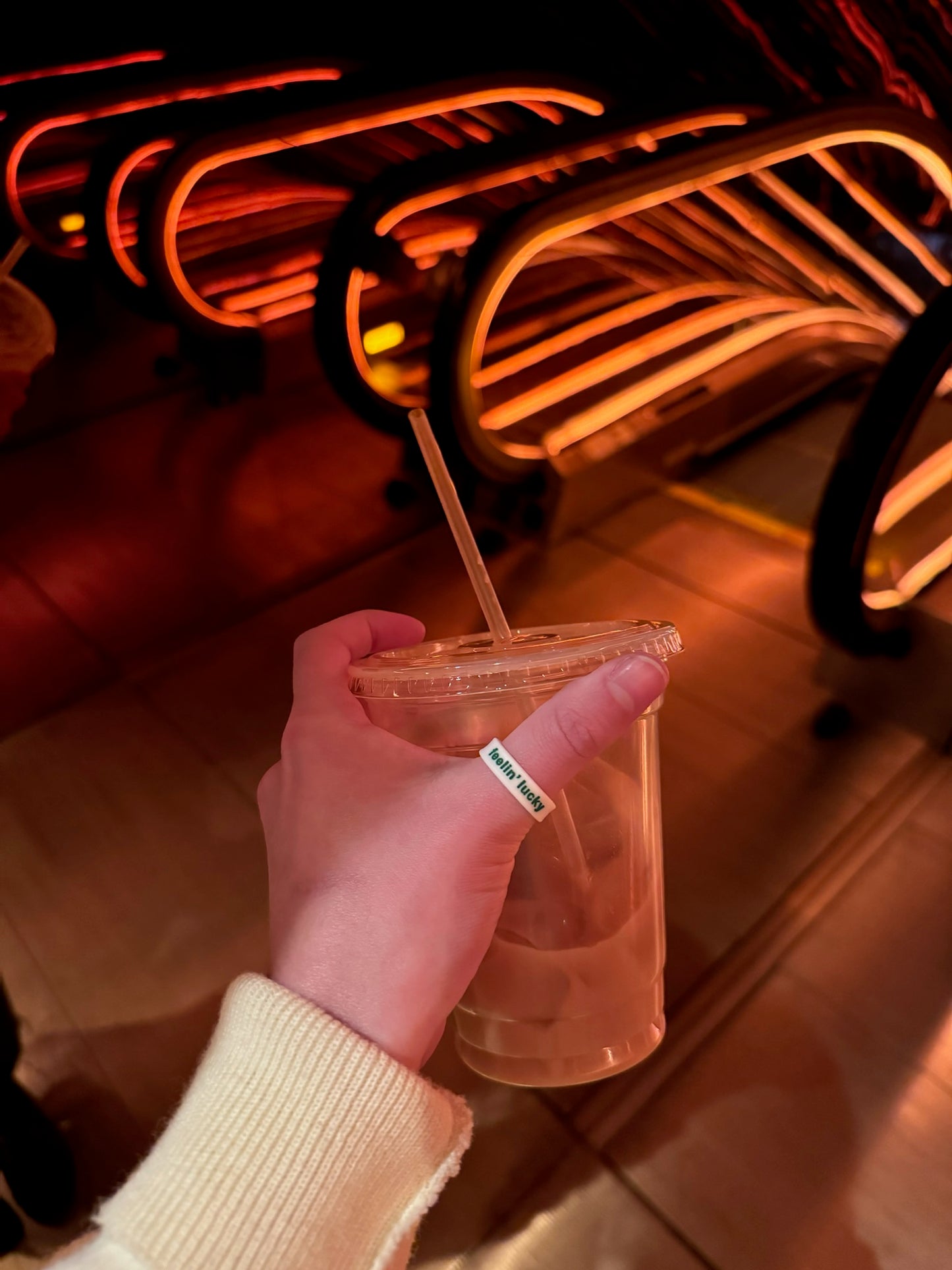 Flip Reversible shamrock / feelin' lucky Ring