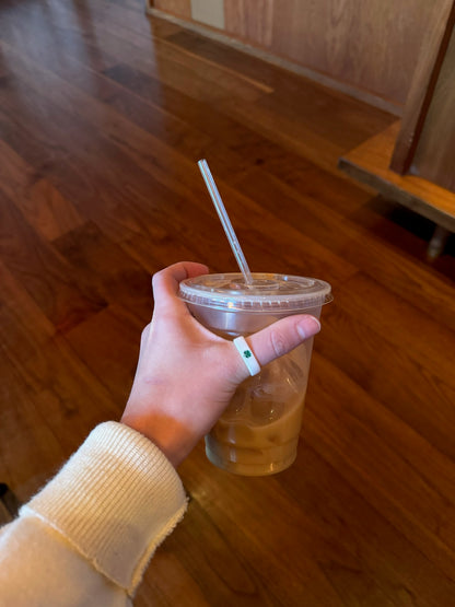 Flip Reversible shamrock / feelin' lucky Ring