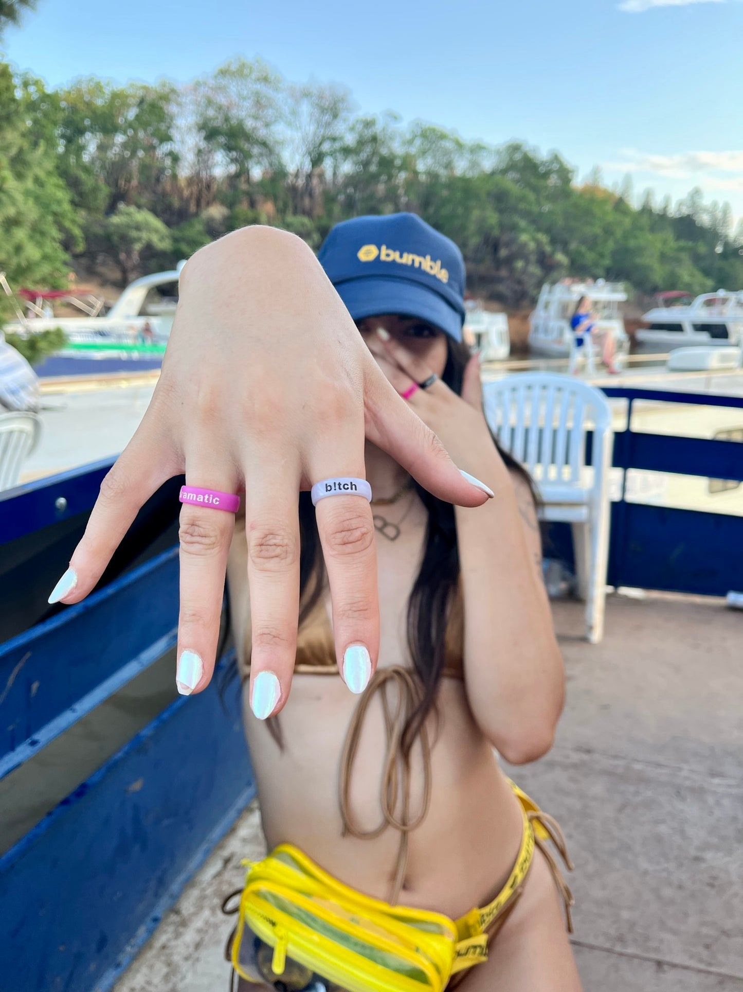 Flip Reversible dramatic / princess ring