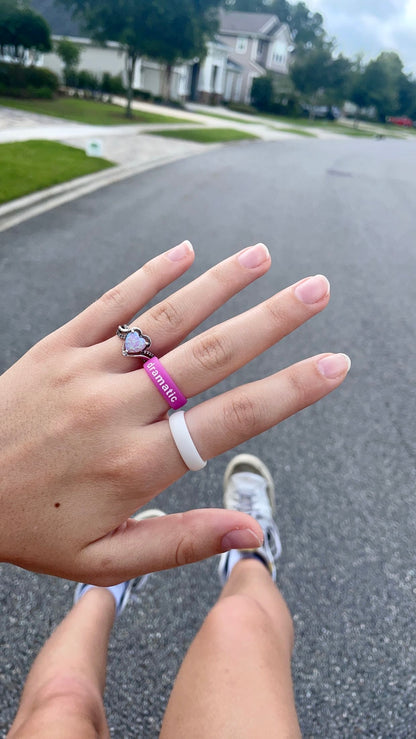 Flip Reversible dramatic / princess ring
