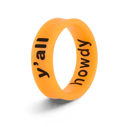 Flip Reversible howdy / y'all Ring