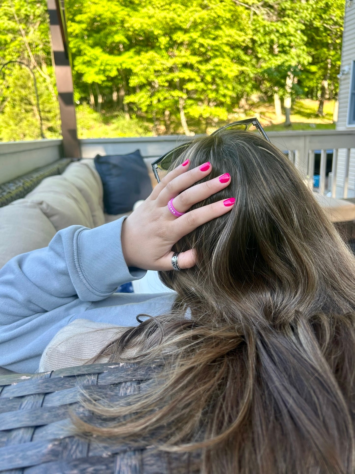Flip Reversible dramatic / princess ring