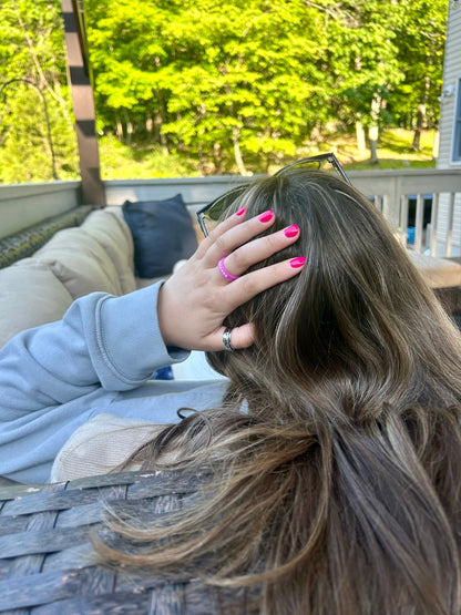 Flip Reversible dramatic / princess ring