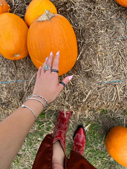 Flip Reversible cowgirl / yeehaw ring