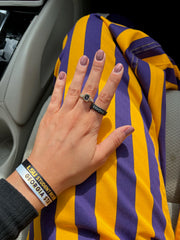 Flip Reversible BADASS / GURRL Ring